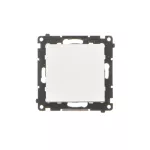 Simon 55 WMDL-0102xx-143 Łącznik jednobiegunowy (moduł) 10 AX, 250 V~, szybkozłącza; Aluminium mat