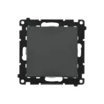 Simon 55 WMDL-0102xx-149 Łącznik jednobiegunowy (moduł) 10 AX, 250 V~, szybkozłącza; Czarny mat