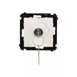 Simon 55 WMDL-0K011x-114 Łącznik na kluczyk jednobiegunowy (moduł) 2 pozycyjny „0-I” styk N/O, 5 A, 250 V~; Jasnoszary mat