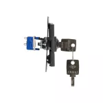 Simon 55 WMDL-0K011x-116 Łącznik na kluczyk jednobiegunowy (moduł) 2 pozycyjny „0-I” styk N/O, 5 A, 250 V~; Grafitowy mat