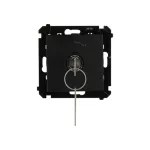 Simon 55 WMDL-0K011x-149 Łącznik na kluczyk jednobiegunowy (moduł) 2 pozycyjny „0-I” styk N/O, 5 A, 250 V~; Czarny mat