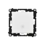 Simon 55 WMDL-0105xx-111 Łącznik jednobiegunowy z podświetleniem LED (moduł) 10 AX, 250 V~, szybkozłącza; Biały mat