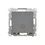 Simon 55 WMDL-0P1xx5-116 Łącznik dwubiegunowy z podświetleniem LED (moduł) 10 AX, 250 V~, szybkozłącza; Grafitowy mat