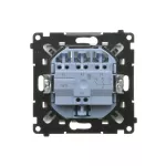 Simon 55 WMDL-031xx3-0111 Łącznik potrójny (moduł) 10 AX, 250 V~, szybkozłącza; Biały mat