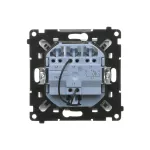 Simon 55 WMDL-031xx4-0111 Łącznik potrójny z podświetleniem LED (moduł) 10 AX, 250 V~, szybkozłącza; Biały mat