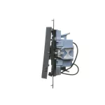 Simon 55 WMDL-031xx4-0116 Łącznik potrójny z podświetleniem LED (moduł) 10 AX, 250 V~, szybkozłącza; Grafitowy mat