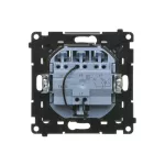 Simon 55 WMDL-031xx4-0116 Łącznik potrójny z podświetleniem LED (moduł) 10 AX, 250 V~, szybkozłącza; Grafitowy mat