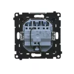 Simon 55 WMDL-031xx4-0149 Łącznik potrójny z podświetleniem LED (moduł) 10 AX, 250 V~, szybkozłącza; Czarny mat