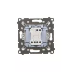 Simon 55 WMDL-0107xx-111 Łącznik świecznikowy (moduł) 10 AX, 250 V~, szybkozłącza; Biały mat