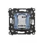 Simon 55 WMDL-0107xx-114 Łącznik świecznikowy (moduł) 10 AX, 250 V~, szybkozłącza; Jasnoszary mat