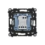 Simon 55 WMDL-0107xx-116 Łącznik świecznikowy (moduł) 10 AX, 250 V~, szybkozłącza; Grafitowy mat