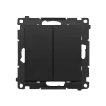 Simon 55 WMDL-0107xx-149 Łącznik świecznikowy (moduł) 10 AX, 250 V~, szybkozłącza; Czarny mat