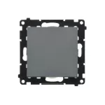 Simon 55 WMDL-0106xx-116 Łącznik schodowy bez piktogramu (moduł) 10 AX, 250 V~, szybkozłącza; Grafitowy mat