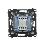 Simon 55 WMDL-0106xx-144 Łącznik schodowy bez piktogramu (moduł) 10 AX, 250 V~, szybkozłącza; Szampański mat