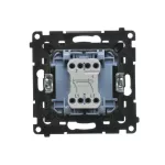 Simon 55 WMDL-0104xx-149 Łącznik krzyżowy (moduł) 10 AX, 250 V~, szybkozłącza; Czarny mat