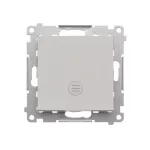 Simon 55 WMDL-0104Mx-114 Łącznik krzyżowy z podświetleniem LED – podświetlenie jak w łączniku pojedynczym (moduł) 10 AX, 250 V~, szybkozłącza; Jasnoszary mat