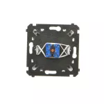 Simon 55 WMDL-0K012x-114 Łącznik na kluczyk roletowy jednobiegunowy (moduł) 3 pozycyjny „I-0-II” 2 styki N/O, 5 A, 250 V~; Jasnoszary mat