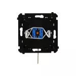 Simon 55 WMDL-0K012x-149 Łącznik na kluczyk roletowy jednobiegunowy (moduł) 3 pozycyjny „I-0-II” 2 styki N/O, 5 A, 250 V~; Czarny mat