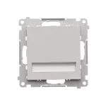 Simon 55 WMDO-S3Kxxx-1-114 Oprawa oświetleniowa LED 230 V (0,93 W). Barwa ciepła biała 3000K; Jasnoszary mat