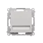 Simon 55 WMDO-S3Kxxx-1-143 Oprawa oświetleniowa LED 230 V (0,93 W). Barwa ciepła biała 3000K; Aluminium mat