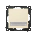 Simon 55 WMDO-S3Kxxx-1-144 Oprawa oświetleniowa LED 230 V (0,93 W). Barwa ciepła biała 3000K; Szampański mat