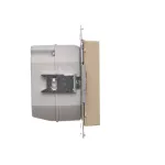 Simon 55 WMDO-S3Kxxx-1-144 Oprawa oświetleniowa LED 230 V (0,93 W). Barwa ciepła biała 3000K; Szampański mat