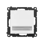 Simon 55 WMTO-S4K14x-1-111 Oprawa oświetleniowa LED 14 V (0,4 W). Barwa neutralna 4000K; Biały mat !Wymagany zasilacz 14V