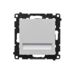 Simon 55 WMTO-S4K14x-1-114 Oprawa oświetleniowa LED 14 V (0,4 W). Barwa neutralna 4000K; Jasnoszary mat !Wymagany zasilacz 14V