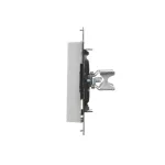 Simon 55 WMTO-S4K14x-1-114 Oprawa oświetleniowa LED 14 V (0,4 W). Barwa neutralna 4000K; Jasnoszary mat !Wymagany zasilacz 14V