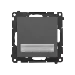 Simon 55 WMTO-S4K14x-1-116 Oprawa oświetleniowa LED 14 V (0,4 W). Barwa neutralna 4000K; Grafitowy mat !Wymagany zasilacz 14V