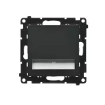 Simon 55 WMTO-S4K14x-1-149 Oprawa oświetleniowa LED 14 V (0,4 W). Barwa neutralna 4000K; Czarny mat !Wymagany zasilacz 14V