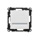 Simon 55 WMTO-S5Kxxxx-1-111 Oprawa oświetleniowa LED 230 V (1,1 W). Barwa zimna biała 5700K; Biały mat