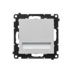 Simon 55 WMTO-S5Kxxxx-1-114 Oprawa oświetleniowa LED 230 V (1,1 W). Barwa zimna biała 5700K; Jasnoszary mat