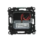 Simon 55 WMTO-S5K14xx-1-149 Oprawa oświetleniowa LED 14 V (0,56 W). Barwa zimna biała 5700K; Czarny mat !Wymagany zasilacz 14V