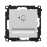 Simon 55 WMDO-SC3K14-1-114 Oprawa oświetleniowa LED 14 V z czujnikiem ruchu (0,64 W). Barwa ciepła biała 3000K; Jasnoszary mat !Wymagany zasilacz 14V