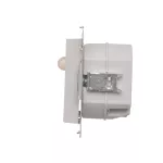 Simon 55 WMDO-SC3K14-1-114 Oprawa oświetleniowa LED 14 V z czujnikiem ruchu (0,64 W). Barwa ciepła biała 3000K; Jasnoszary mat !Wymagany zasilacz 14V