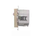 Simon 55 WMDO-SC3K14-1-144 Oprawa oświetleniowa LED 14 V z czujnikiem ruchu (0,64 W). Barwa ciepła biała 3000K; Szampański mat !Wymagany zasilacz 14V