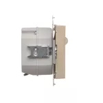 Simon 55 WMDO-SC3K14-1-144 Oprawa oświetleniowa LED 14 V z czujnikiem ruchu (0,64 W). Barwa ciepła biała 3000K; Szampański mat !Wymagany zasilacz 14V