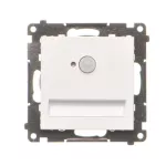 Simon 55 WMTO-SC4Kxx-1-111 Oprawa oświetleniowa LED 230 V z czujnikiem ruchu (1,2 W). Barwa neutralna 4000K; Biały mat