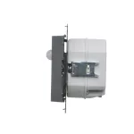 Simon 55 WMTO-SC4Kxx-1-116 Oprawa oświetleniowa LED 230 V z czujnikiem ruchu (1,2 W). Barwa neutralna 4000K; Grafitowy mat