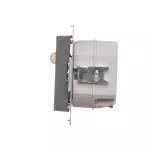 Simon 55 WMTO-SC4K14-1-116 Oprawa oświetleniowa LED 14 V z czujnikiem ruchu (0,62 W). Barwa neutralna 4000K; Grafitowy mat !Wymagany zasilacz 14V