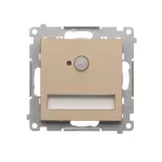 Simon 55 WMTO-SC4K14-1-144 Oprawa oświetleniowa LED 14 V z czujnikiem ruchu (0,62 W). Barwa neutralna 4000K; Szampański mat !Wymagany zasilacz 14V