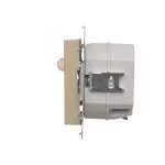 Simon 55 WMTO-SC4K14-1-144 Oprawa oświetleniowa LED 14 V z czujnikiem ruchu (0,62 W). Barwa neutralna 4000K; Szampański mat !Wymagany zasilacz 14V