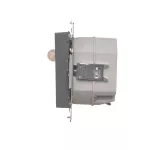 Simon 55 WMTO-SC5KS14-1-116 Oprawa oświetleniowa LED 14 V z czujnikiem ruchu (0,78 W). Barwa zimna biała 5700K; Grafitowy mat !Wymagany zasilacz 14V