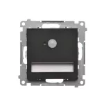 Simon 55 WMTO-SC5KS14-1-149 Oprawa oświetleniowa LED 14 V z czujnikiem ruchu (0,78 W). Barwa zimna biała 5700K; Czarny mat !Wymagany zasilacz 14V