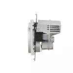 Simon 55 WMDW-001113-111 Gniazdo schuko z zintegrowaną ładowarką 2xUSB A (moduł), 2.1 A, 5 V DC, 230 V; Biały mat