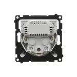 Simon 55 WMDW-001113-111 Gniazdo schuko z zintegrowaną ładowarką 2xUSB A (moduł), 2.1 A, 5 V DC, 230 V; Biały mat