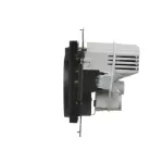 Simon 55 WMDW-001113-149 Gniazdo schuko z zintegrowaną ładowarką 2xUSB A (moduł), 2.1 A, 5 V DC, 230 V; Czarny mat