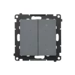 Simon 55 WMDS-004xL1-116 Ściemniacz do LED ściemnialnych, klawiszowy, 15-200 W, 230 V (moduł); Grafitowy mat