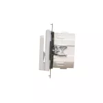 Simon 55 WMDL-TEWH1-114 Łącznik hotelowy elektroniczny z podświetleniem LED z przekaźnikiem 16 A, 230 V~, z opóźnieniem wyłączenia 10,20,30 sek. (moduł); Jasnoszary mat